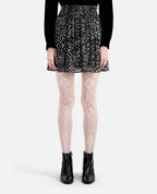The Kooples - Falda skater - Negro - Mujer