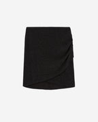 The Kooples - Falda cruzada - Negro - Mujer