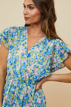 Robe - Bleu Violet