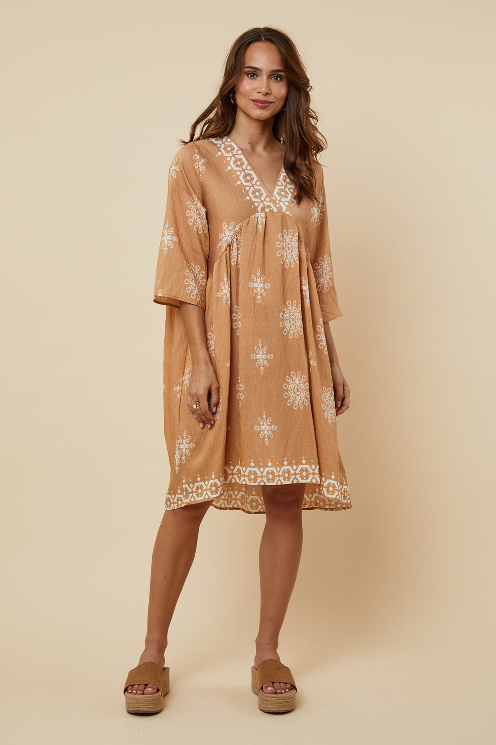 Dress - Camel