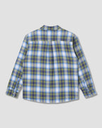 Camisa de franela - Cuadros azul brillante