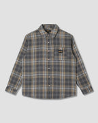 Camisa de franela - Cuadros de color carbón