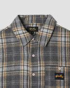 Camisa de franela - Cuadros de color carbón