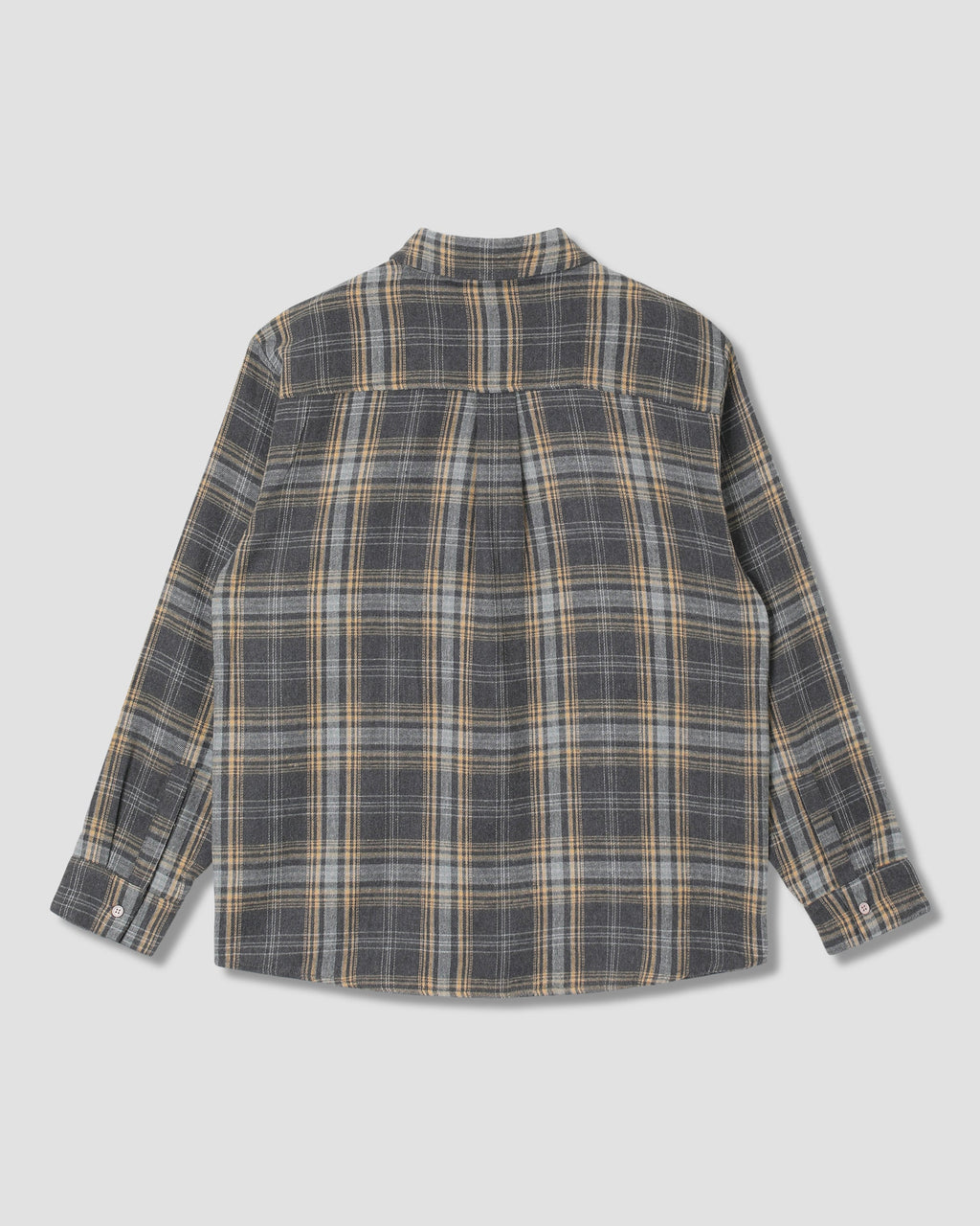 Camisa de franela - Cuadros de color carbón