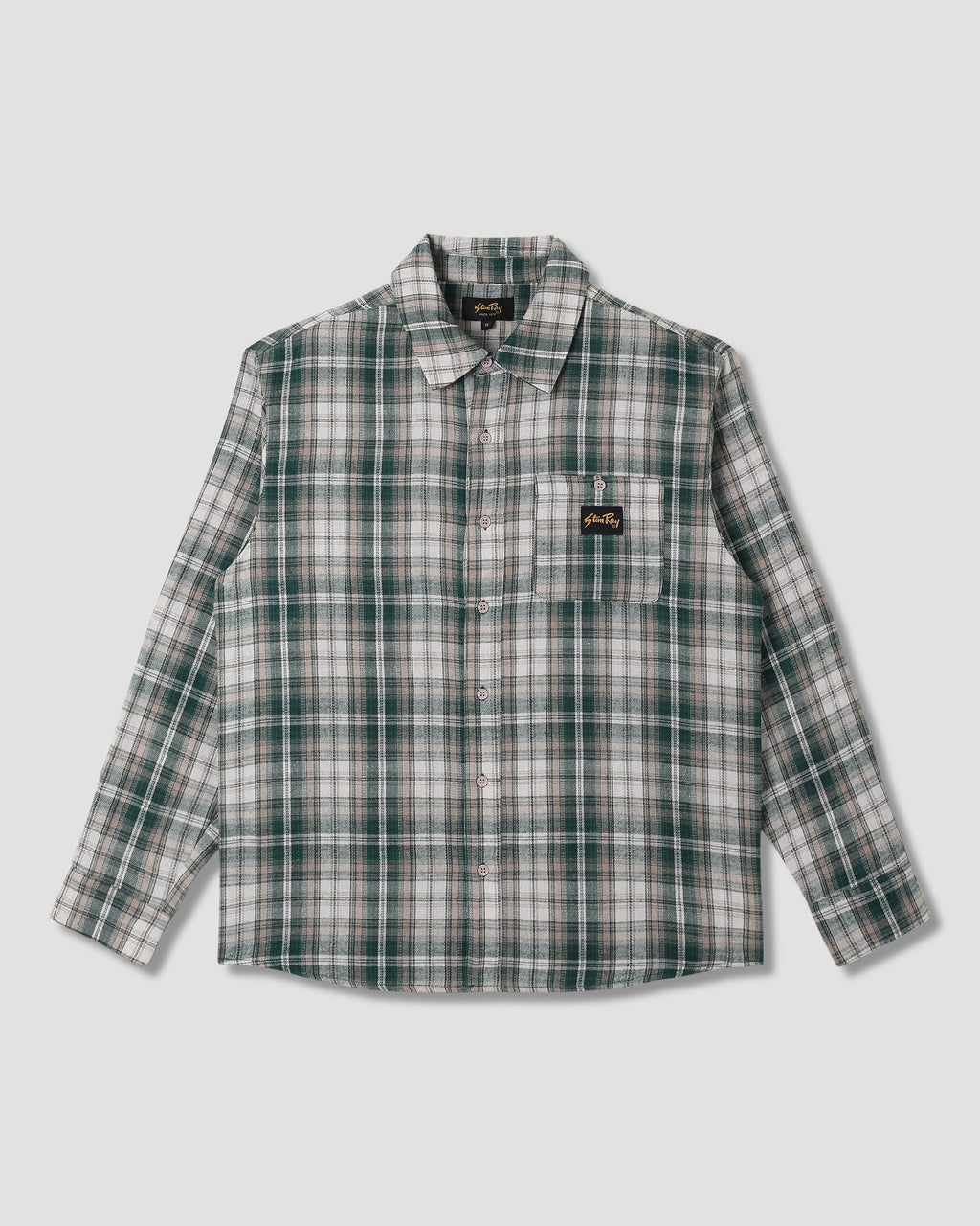 Flannel Shirt - Green Plaid