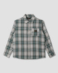 Flannel Shirt - Green Plaid