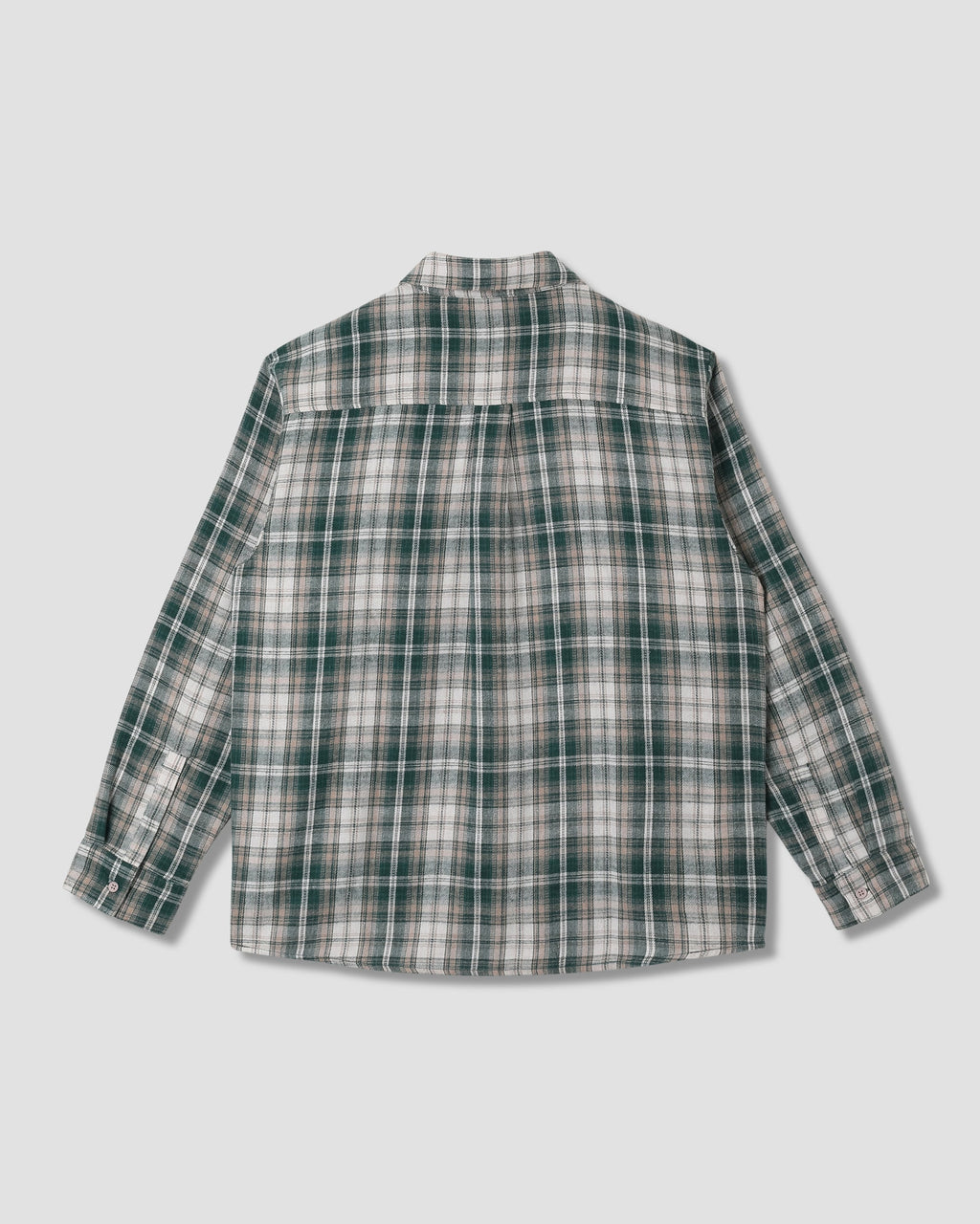 Flannel Shirt - Green Plaid