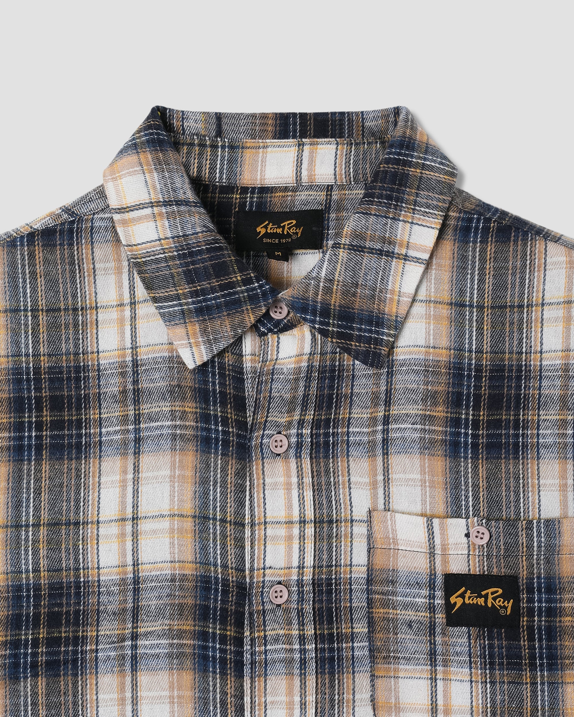 Flannel Shirt - Navy Plaid