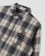 Flannel Shirt - Navy Plaid
