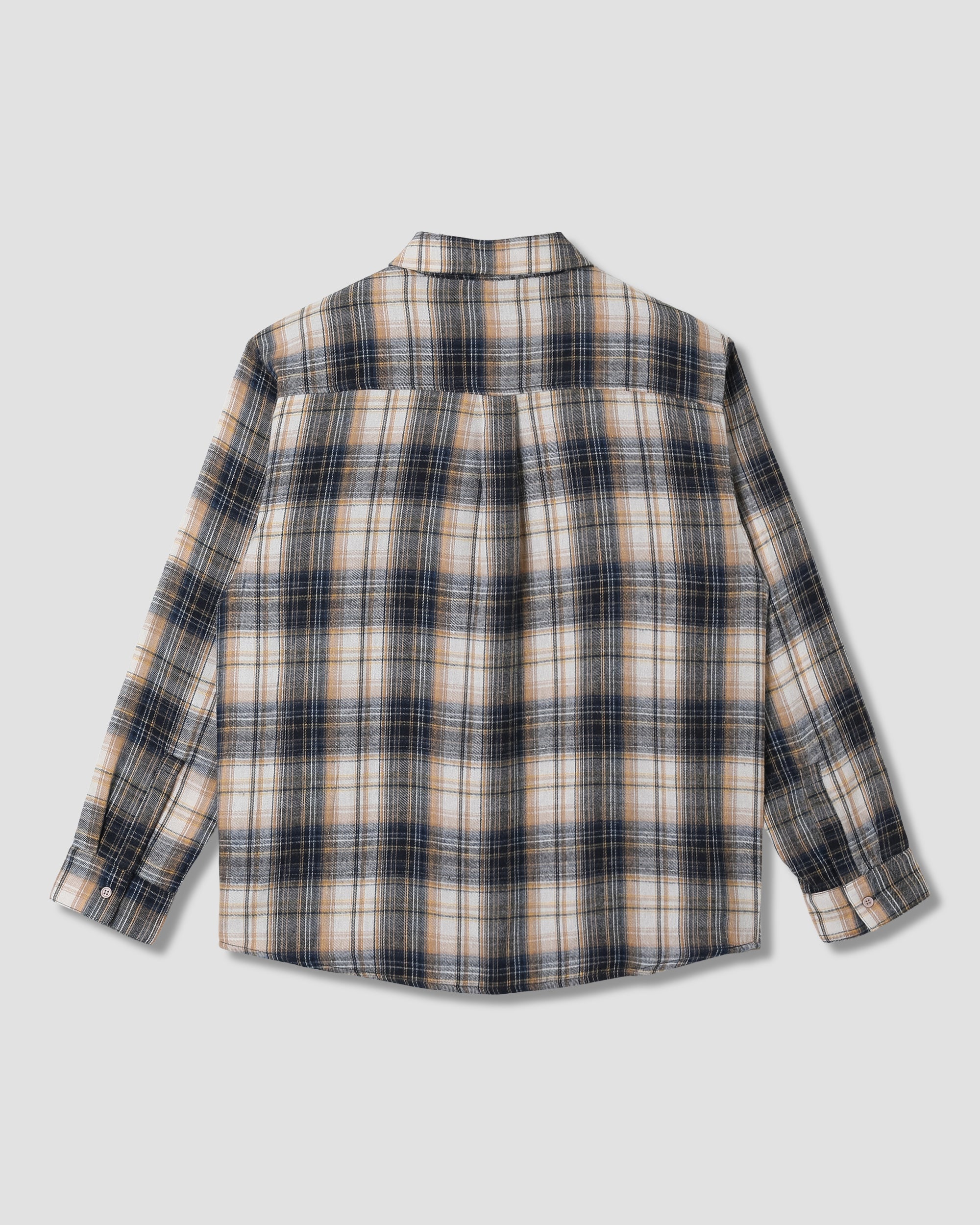 Flannel Shirt - Navy Plaid