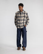 Flannel Shirt - Navy Plaid