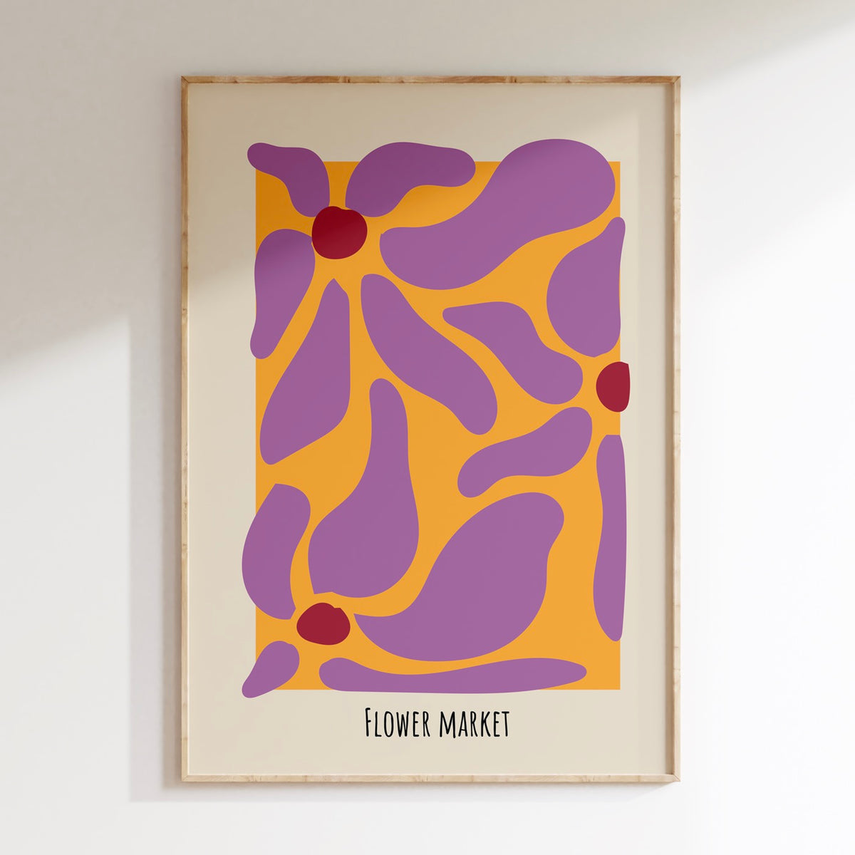 Flower Market - Jaune & Violet