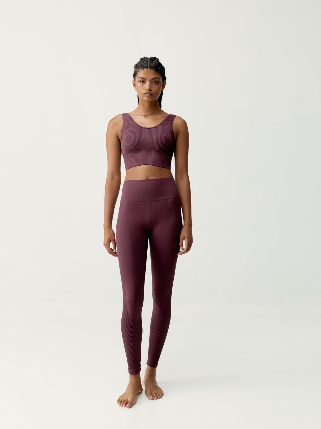 Legging Flow - Cereza negra - Mujer