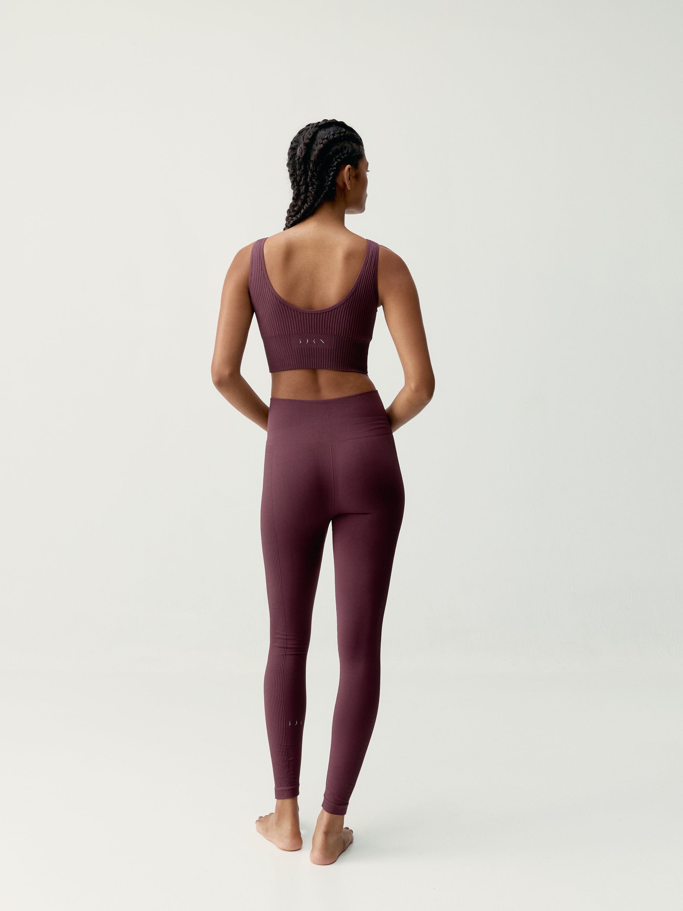 Legging Flow - Cereza negra - Mujer