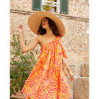 Vestido Corto Flo - Fucsia