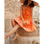 Vestido Corto Flo - Fucsia
