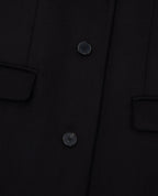 The Kooples - Manteau Long Ajuste Avec Col Crante - Femme