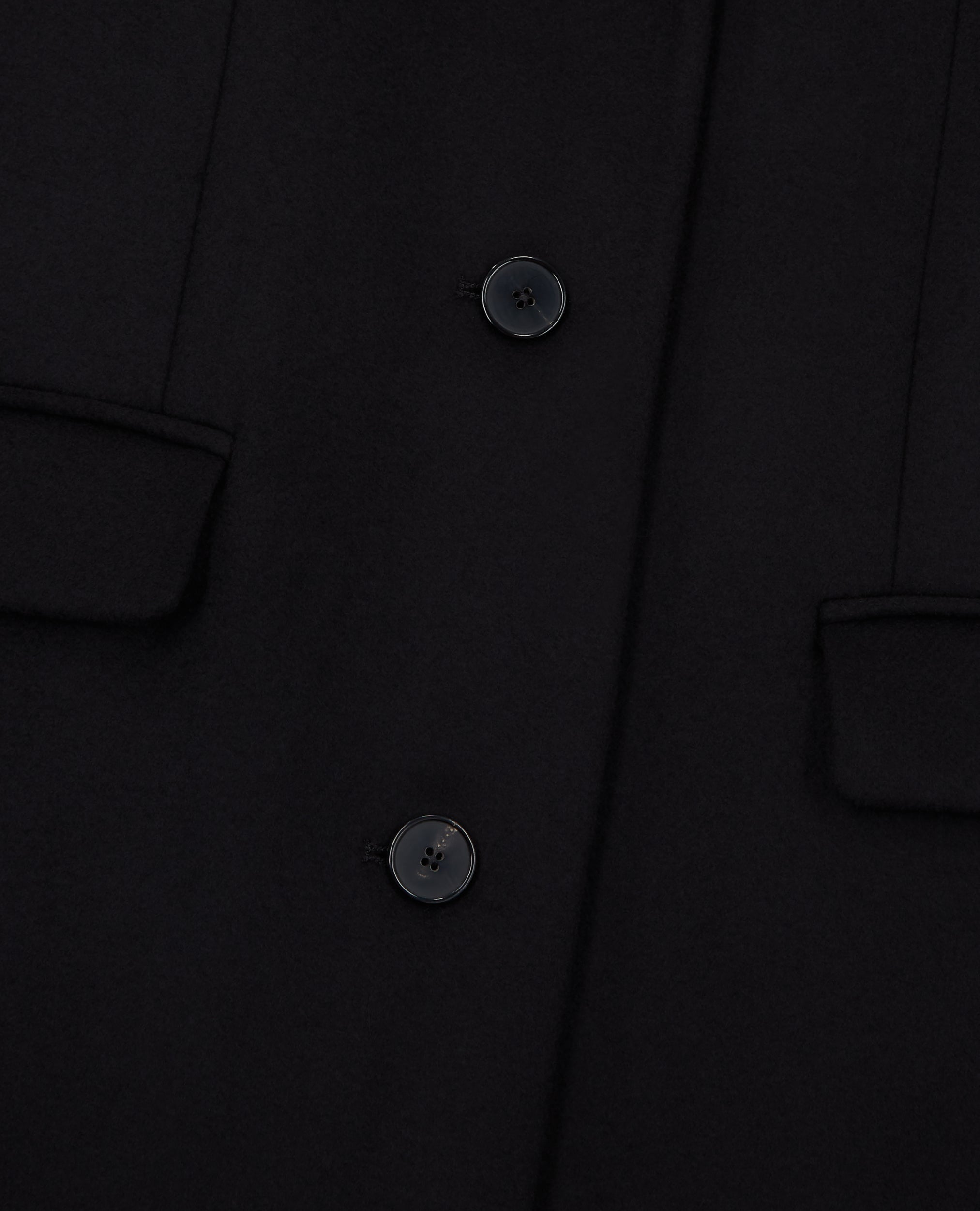 The Kooples - Manteau Long Ajuste Avec Col Crante - Femme