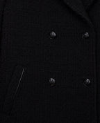 The Kooples - Manteau En Laine - Noir - Femme