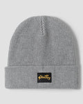 Fold Beanie - Grey Heather