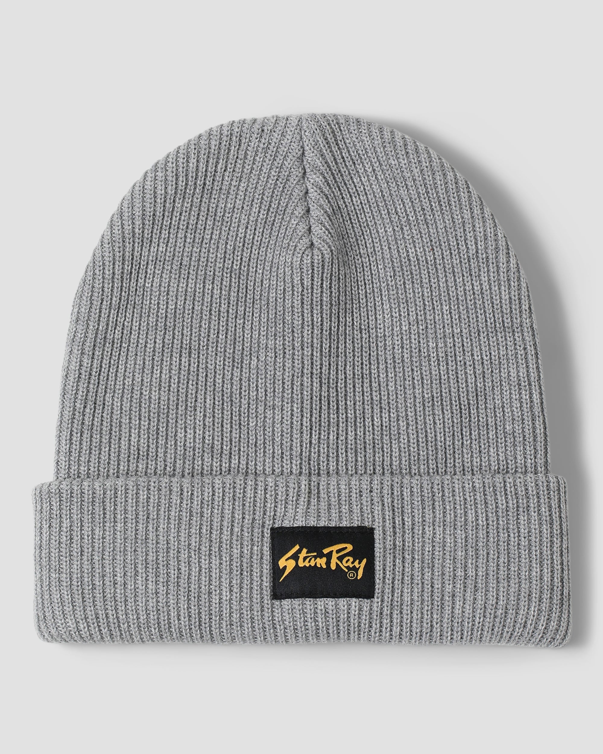 Fold Beanie - Grey Heather