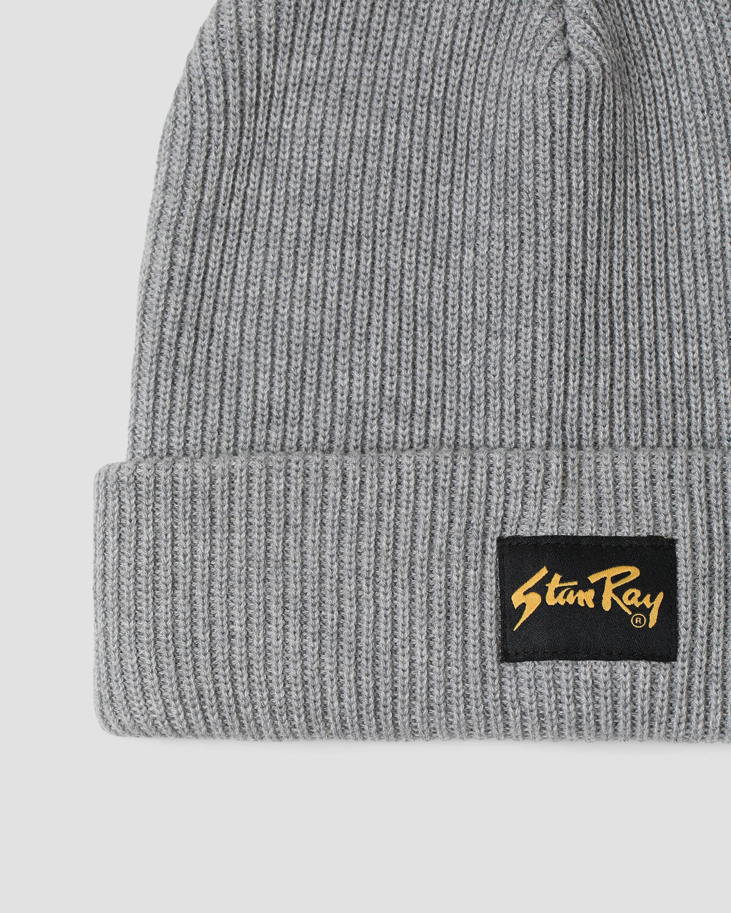 Fold Beanie - Grey Heather