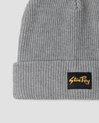 Fold Beanie - Grey Heather