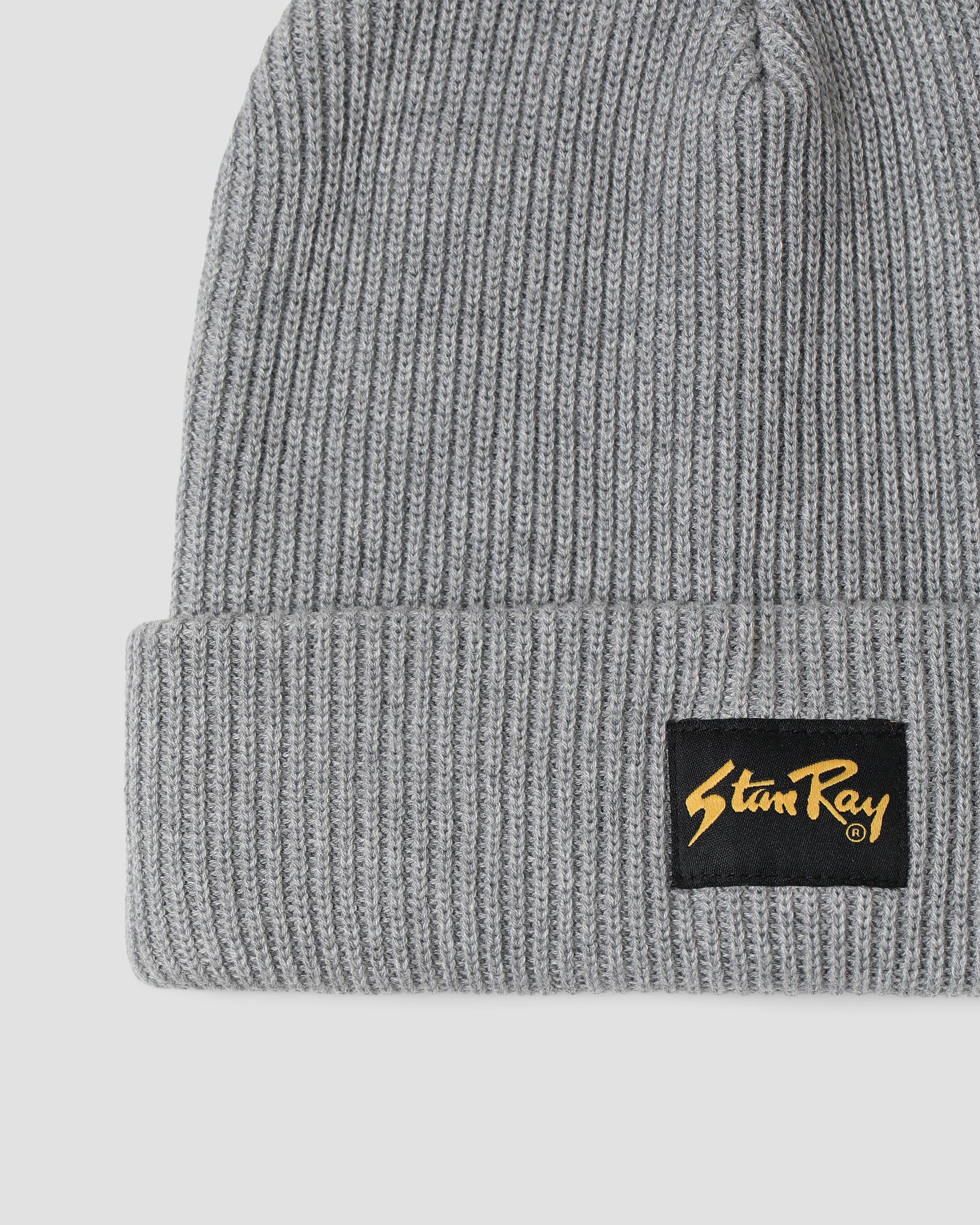 Fold Beanie - Grey Heather