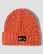 Fold Beanie - Washed Red