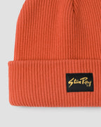 Fold Beanie - Washed Red
