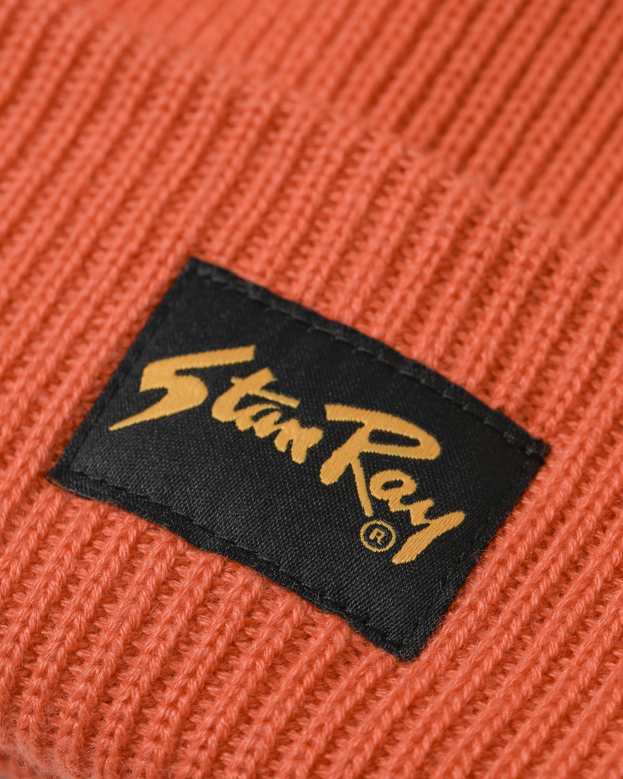 Fold Beanie - Washed Red