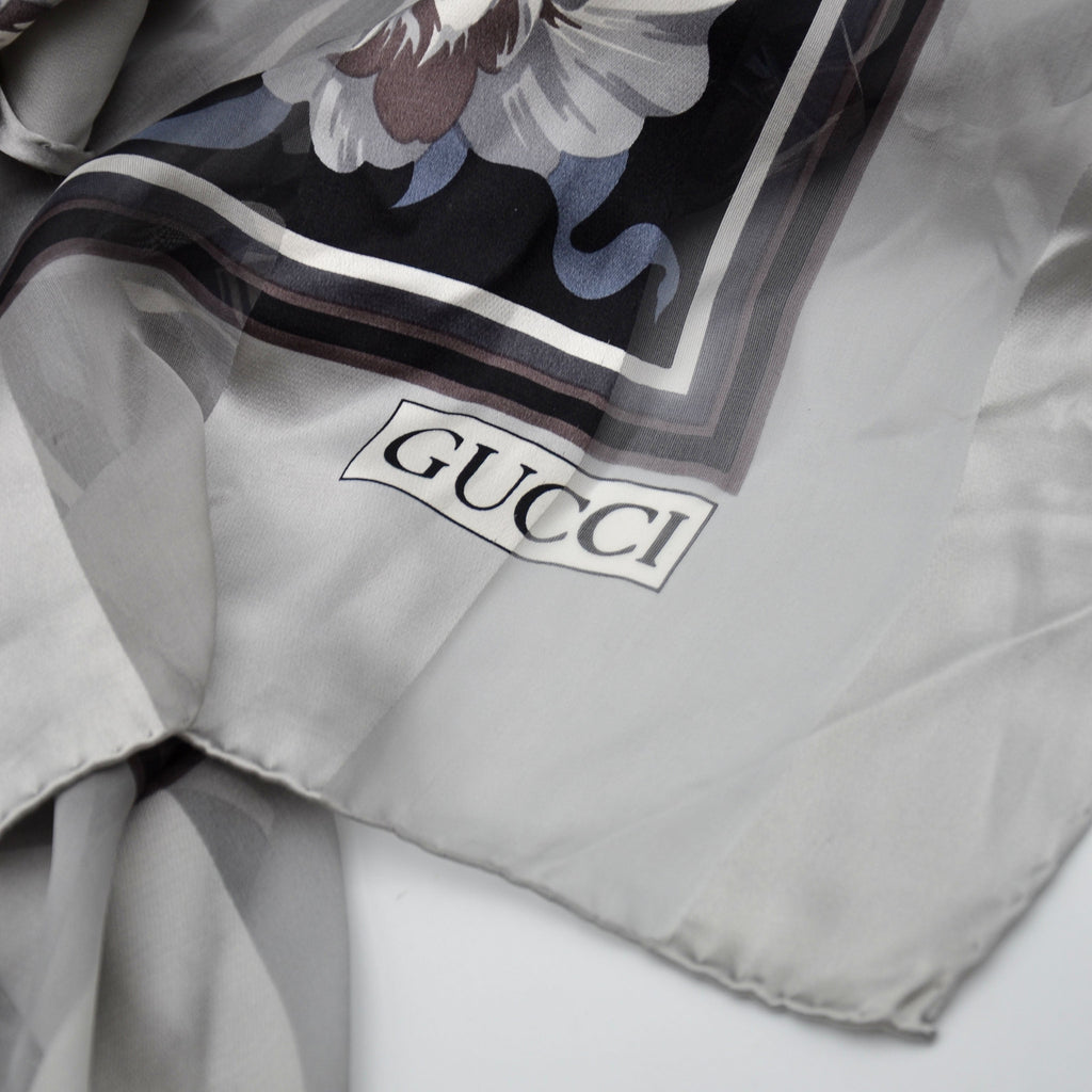 Grand Foulard Gucci Soie Floral