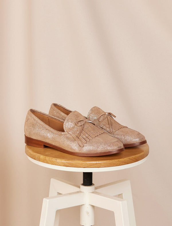 Mocasines Aimée - Dorado - Mujer