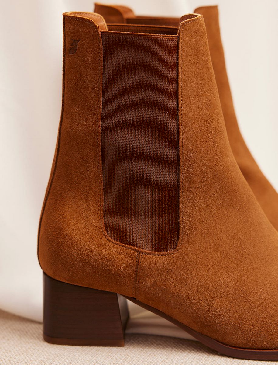 Annabelle Ankle Boots - Chestnut - Women