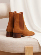 Annabelle Ankle Boots - Chestnut - Women