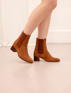 Annabelle Ankle Boots - Chestnut - Women