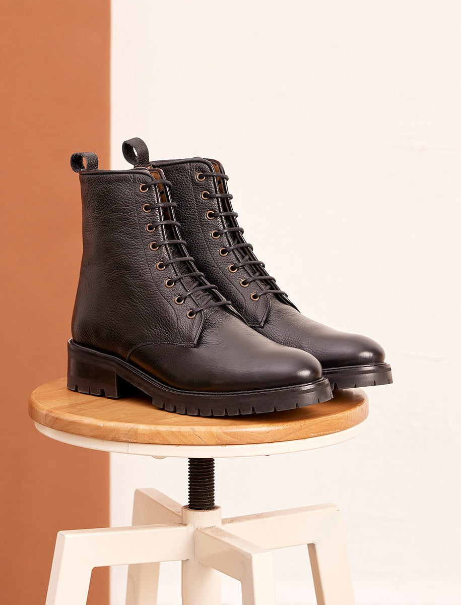 Caroline Ankle Boots - Black - Women