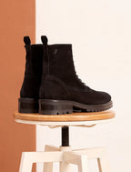 Juliette Ankle Boots - Fur-Lined Black - Women