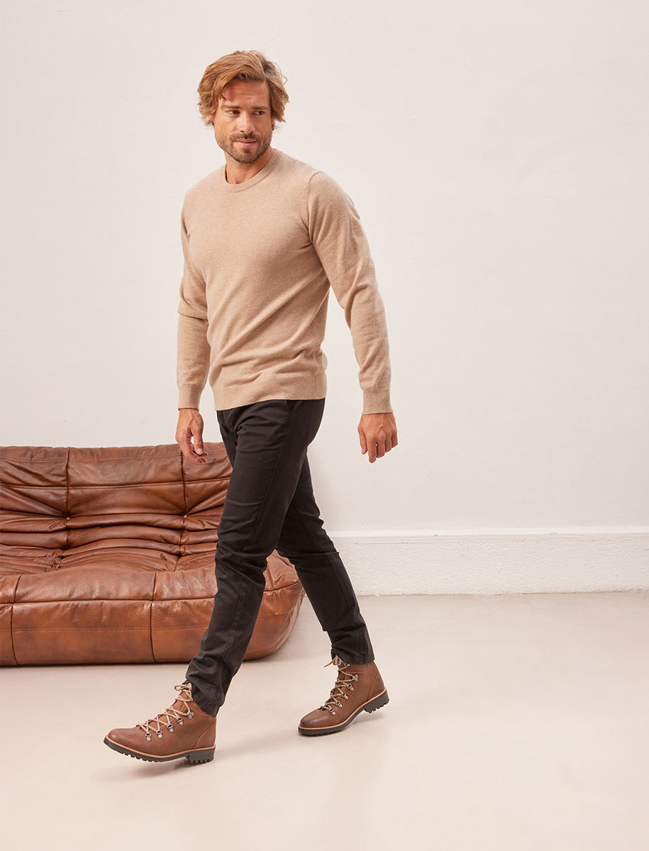 Bottines Alpine Boots - Cacao - Homme