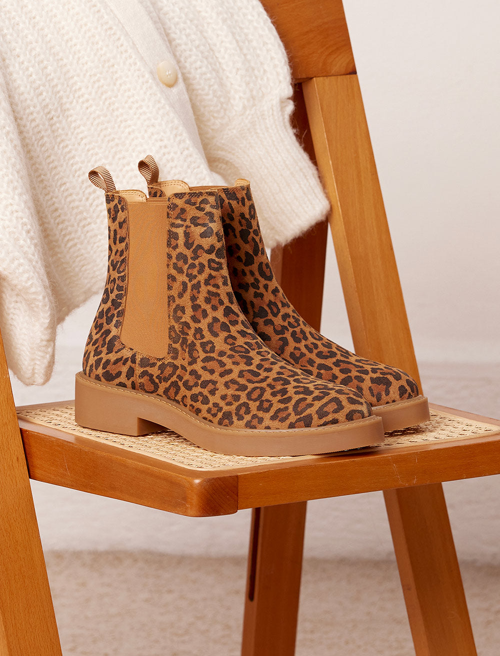 Romane Chelsea Boots - Leopard - Women