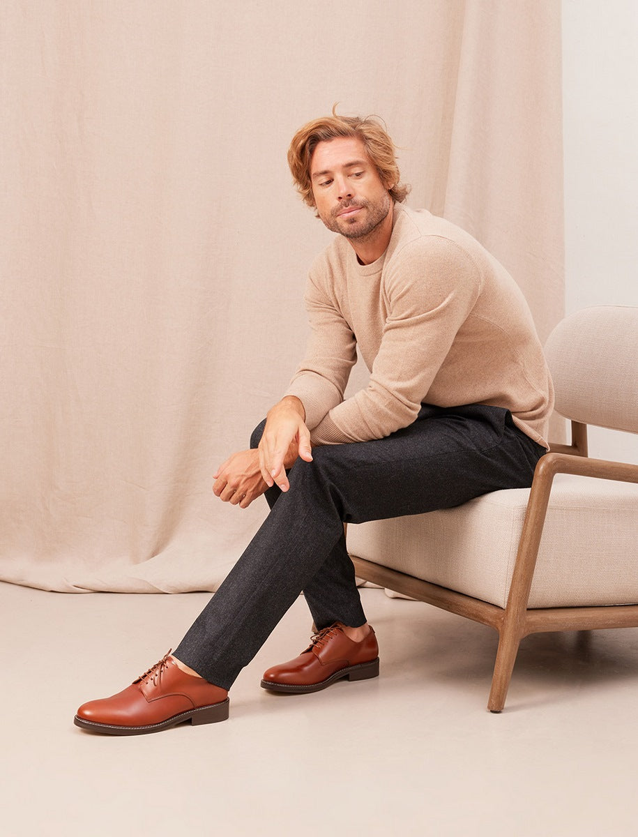 Derbies Silvio - Whisky - Homme