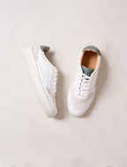 Sneakers À Lacets Vasco - Blanc & Cèdre - Femme