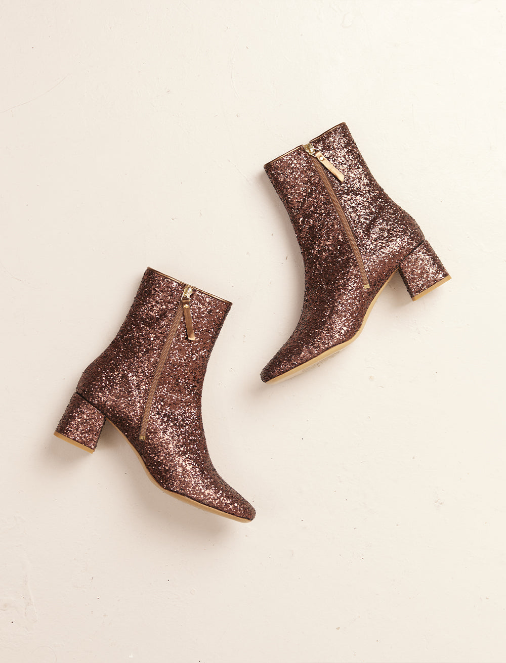 Bottines À Talon Albane - Bronze - Femme