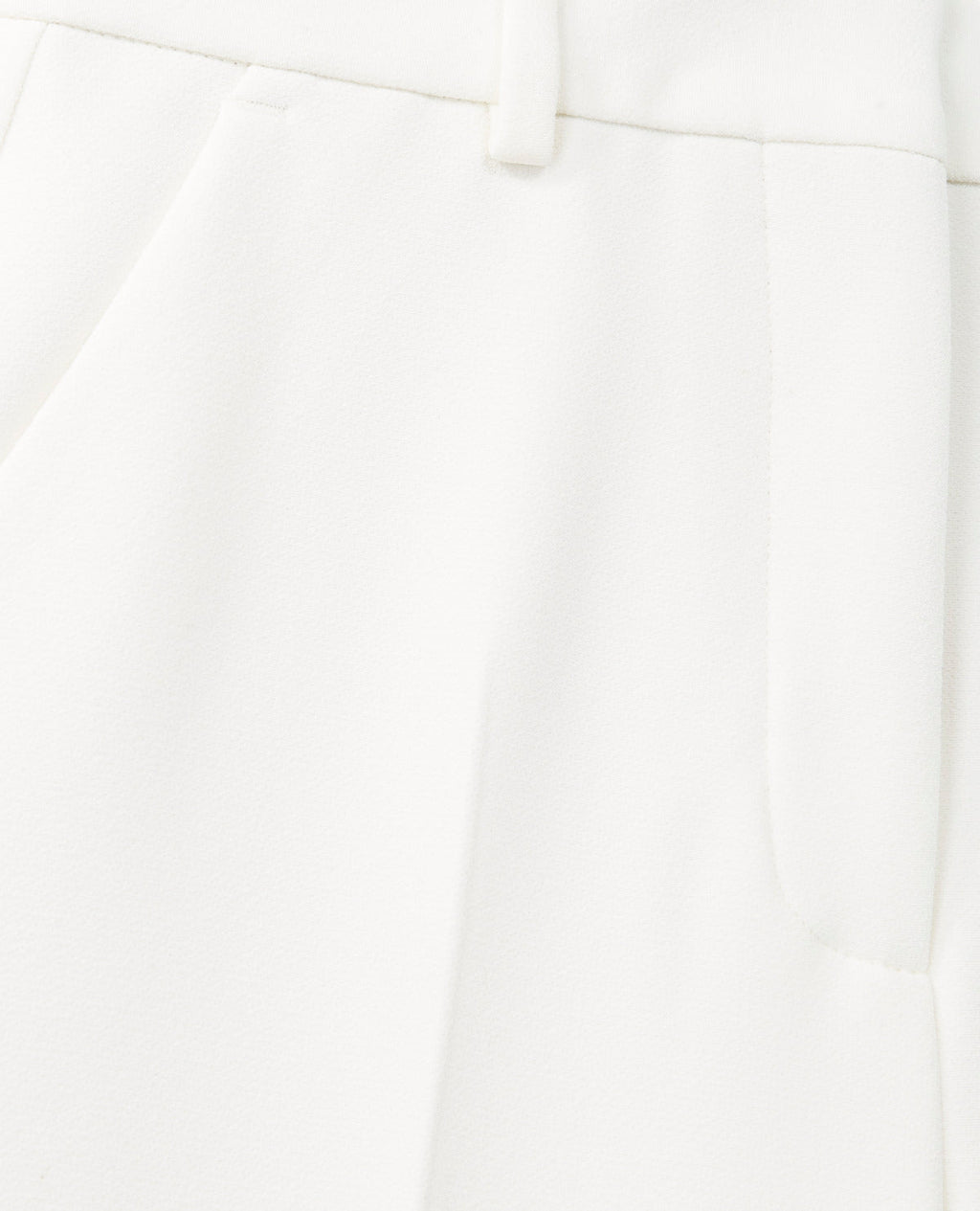 The Kooples - Ecru Straight Crepe Trousers - Women