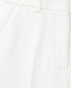 The Kooples - Ecru Straight Crepe Trousers - Women