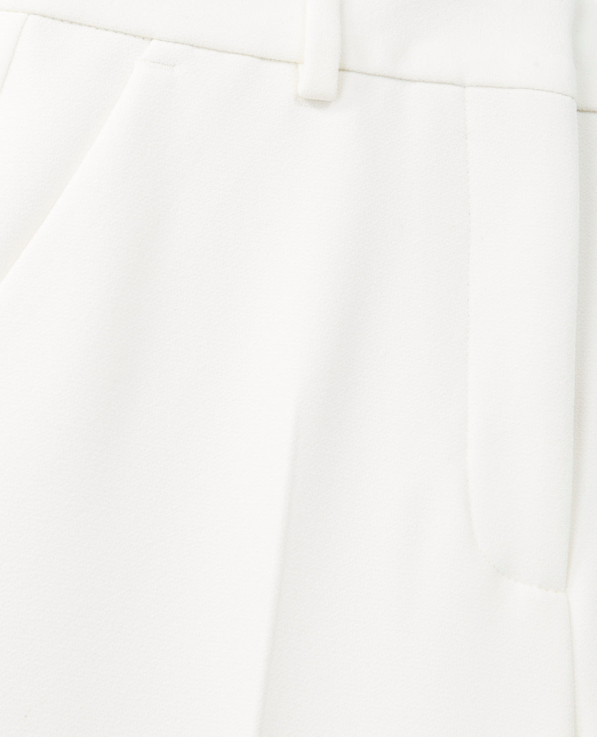 The Kooples - Ecru Straight Crepe Trousers - Women