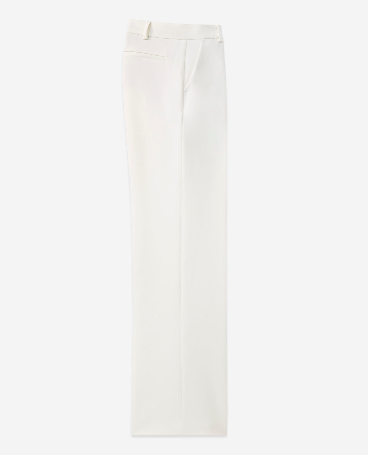 The Kooples - Ecru Straight Crepe Trousers - Women