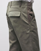 The Kooples - Pantalón recto 7/8 - Caqui - Mujer
