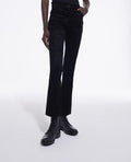 The Kooples - Pantalon Bootcut - Noir Et Gris Foncé - Femme