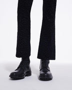 The Kooples - Pantalon Bootcut - Noir Et Gris Foncé - Femme
